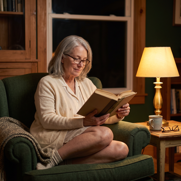 Reading, and the screen you are on all evening